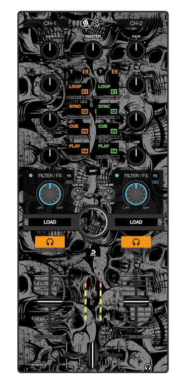 Reloop Mixtour Skin Skull